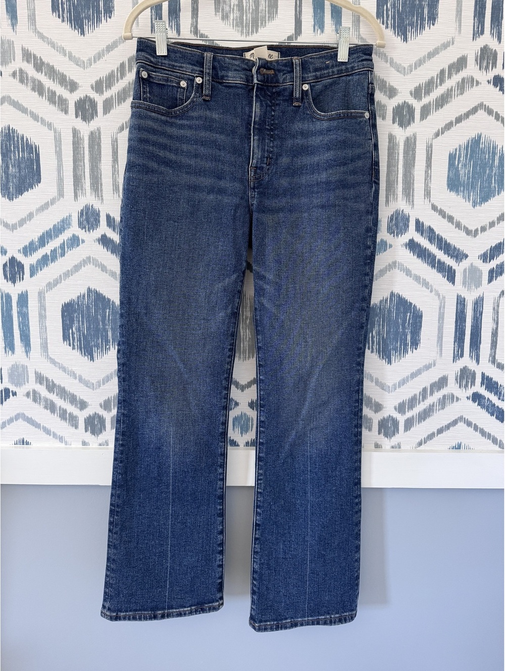 Madewell High Rise Kick Out Jeans